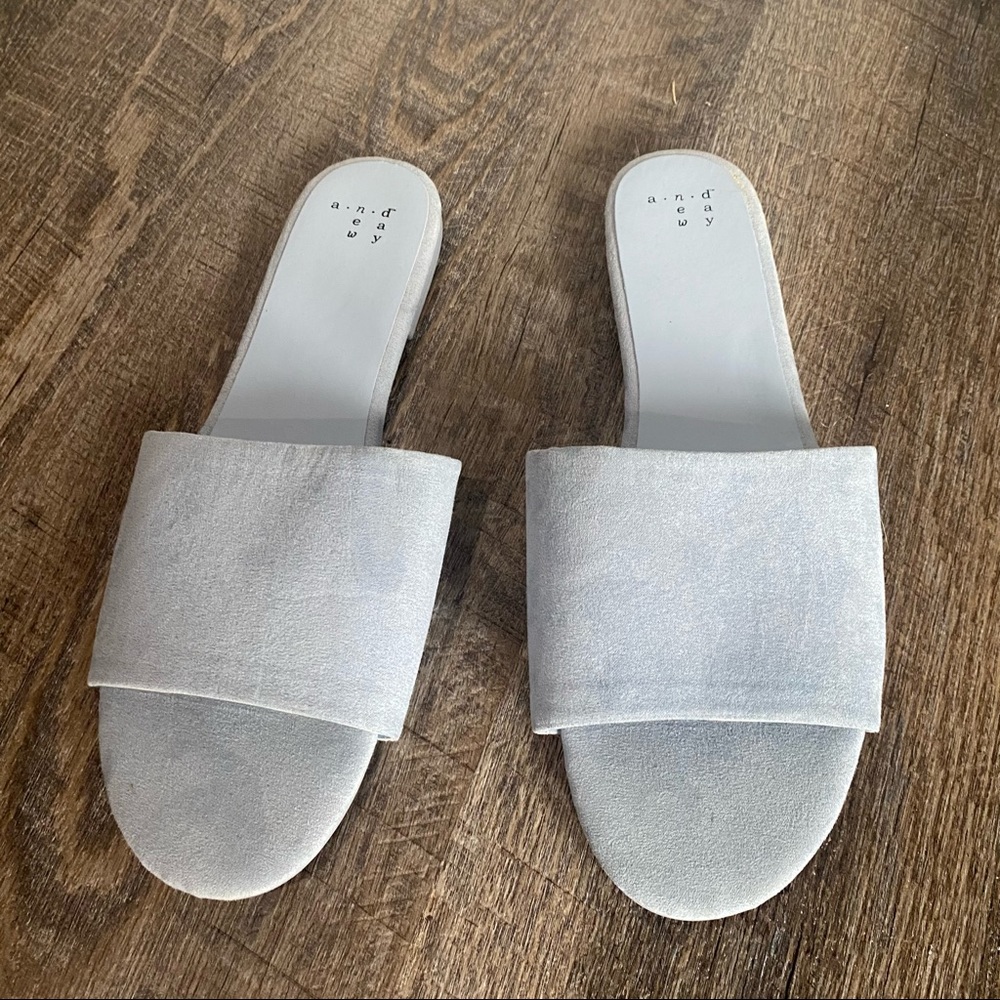 a new day Light Blue Sandals / Slides